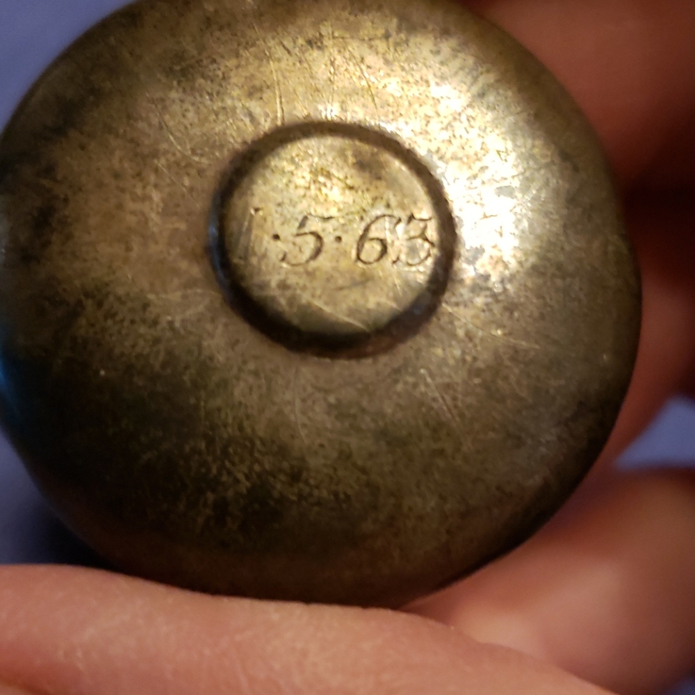 Silver Antique Baby Rattle - Picture 4 of 8